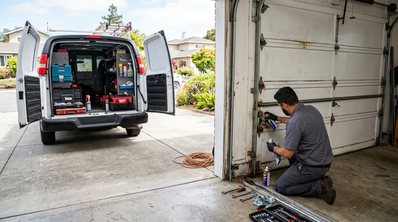 Peninsula Maintenance for San Mateo Garage Doors service photo