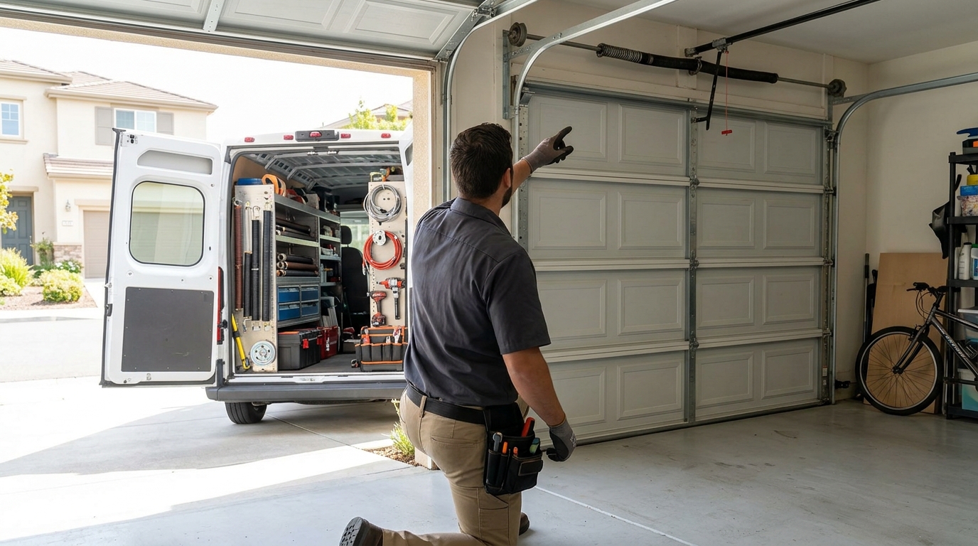 Spring Safety for San Mateo Garage Doors