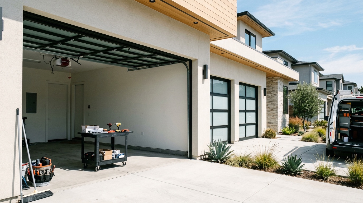 Modern Glass Garage Doors service photo