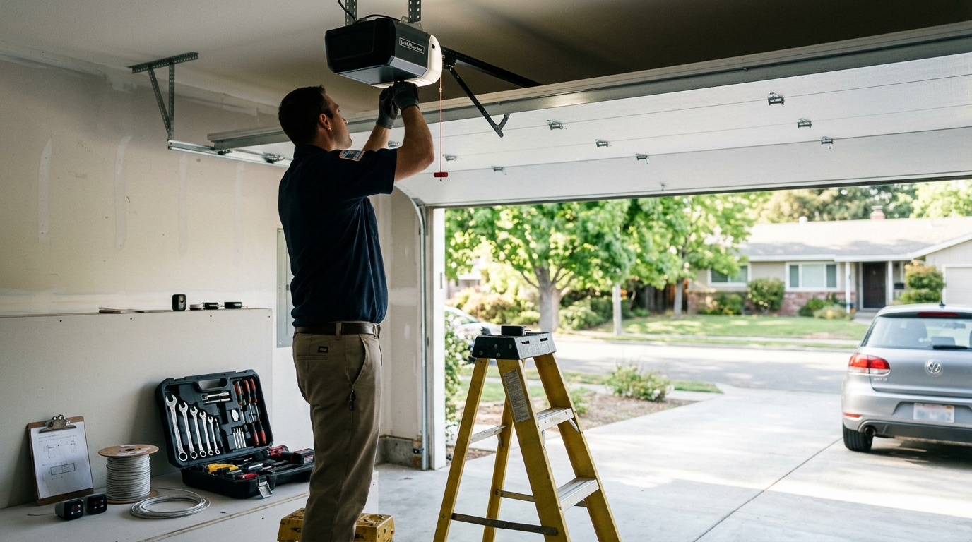 Garage Door Opener Installation service photo