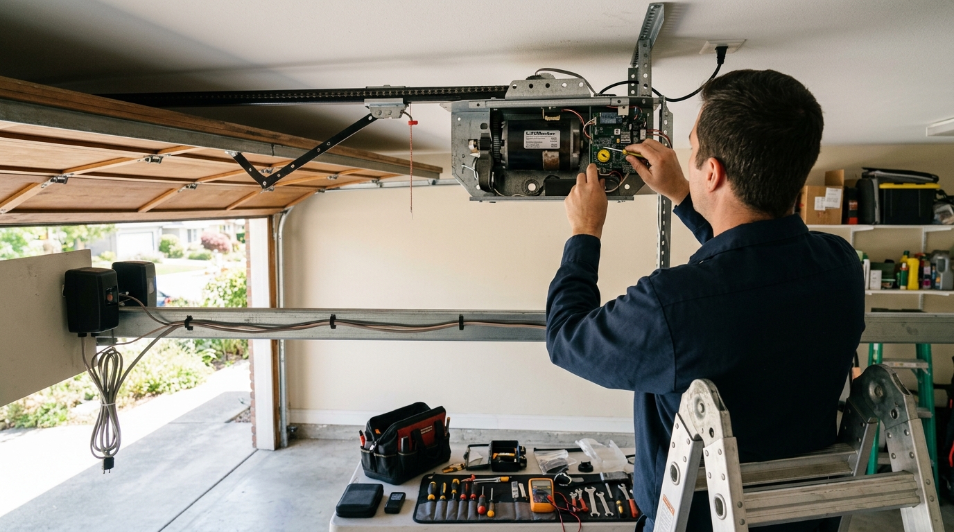 Garage Door Opener Repair service photo