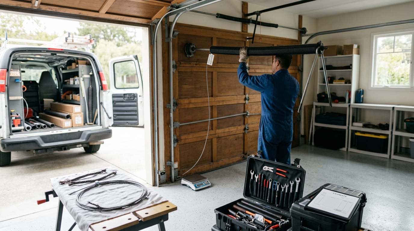 Spring Replacement Cost Guide service photo