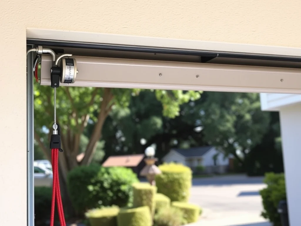 Garage Door Cable Repair editorial image for San Mateo garage door service